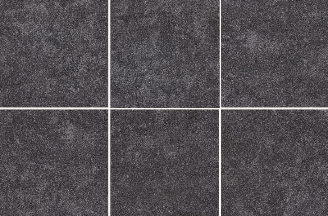 TL 02319 Grey Nero 2 ft x 2 ft Random Face Rustic Matte Finish Vitrified Full Body Floor Tile - 15 mm | Image 2