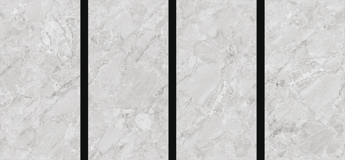 TL 00828 Fontana Bianco 1200x600 mm Random Face Endless Glossy Finish Vitrified Wall & Floor Tile - 9 mm | Image 2