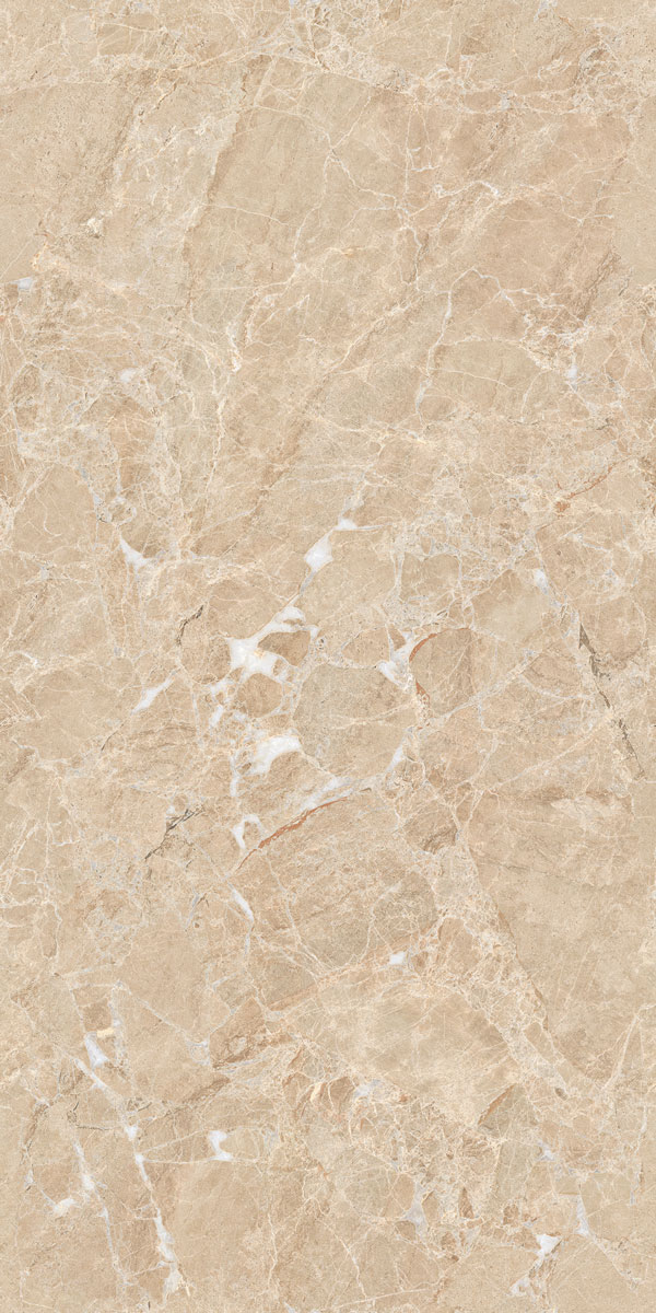 TL 02159 Midas Beige 1200x600 mm Random Face Endless Glossy Finish Vitrified Wall & Floor Tile - 9 mm | Image 1