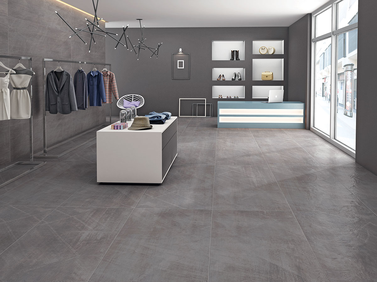 TL 00945 Ruby Grey 1200x600 mm GVT Matte Finish Wall & Floor Tile - 9 mm | Image 2