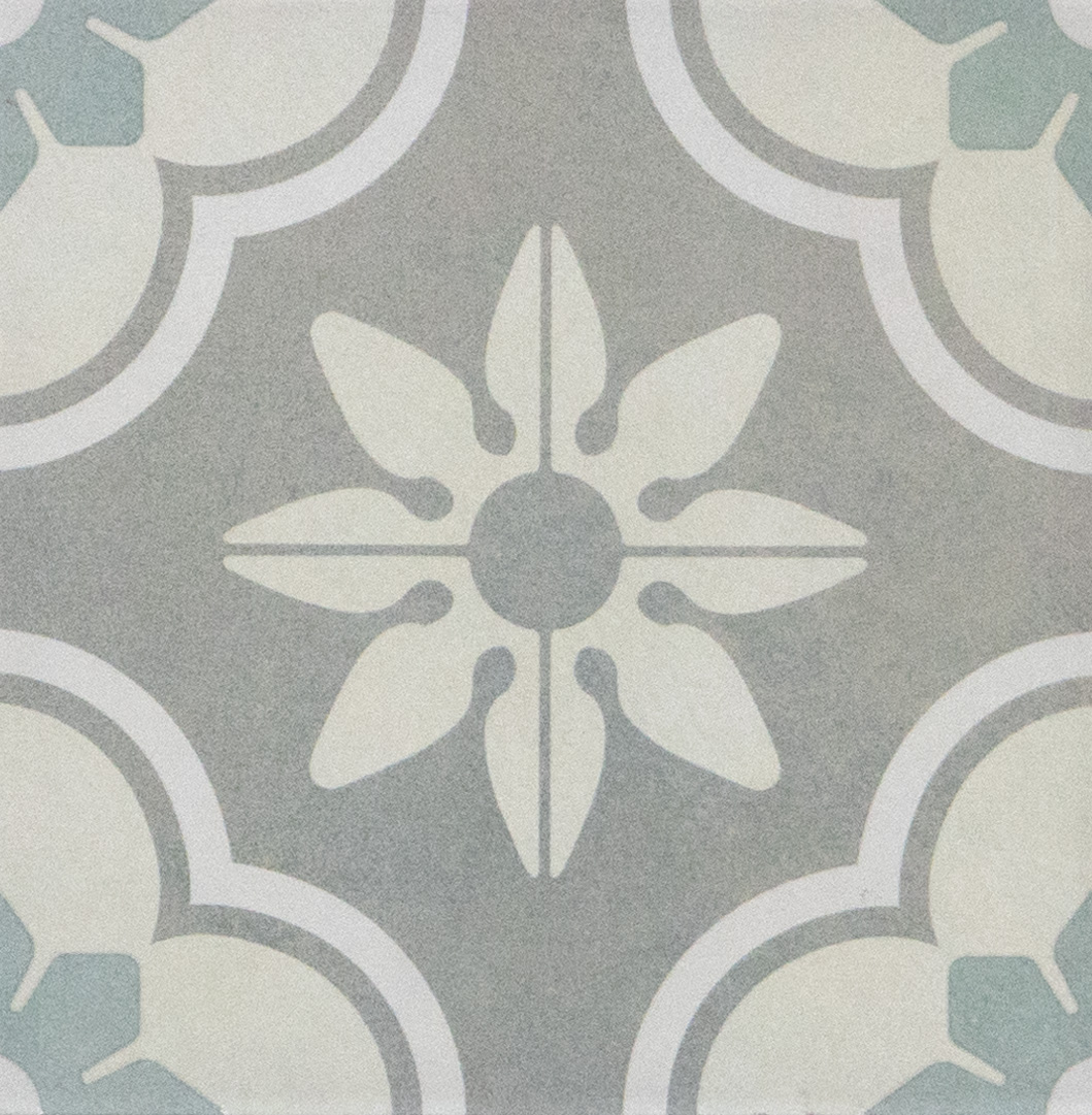 Subway Moroccan Wall & Floor Tile TL 05242 Palermo Dove Cloud 8 x 8 inch Vitrified Matte Finish - 8 mm | 6 Random Faces | Suitable for Living Room, Accent / Feature Walls, Bathroom, Kitchen Wall & Backsplashes | Image 1