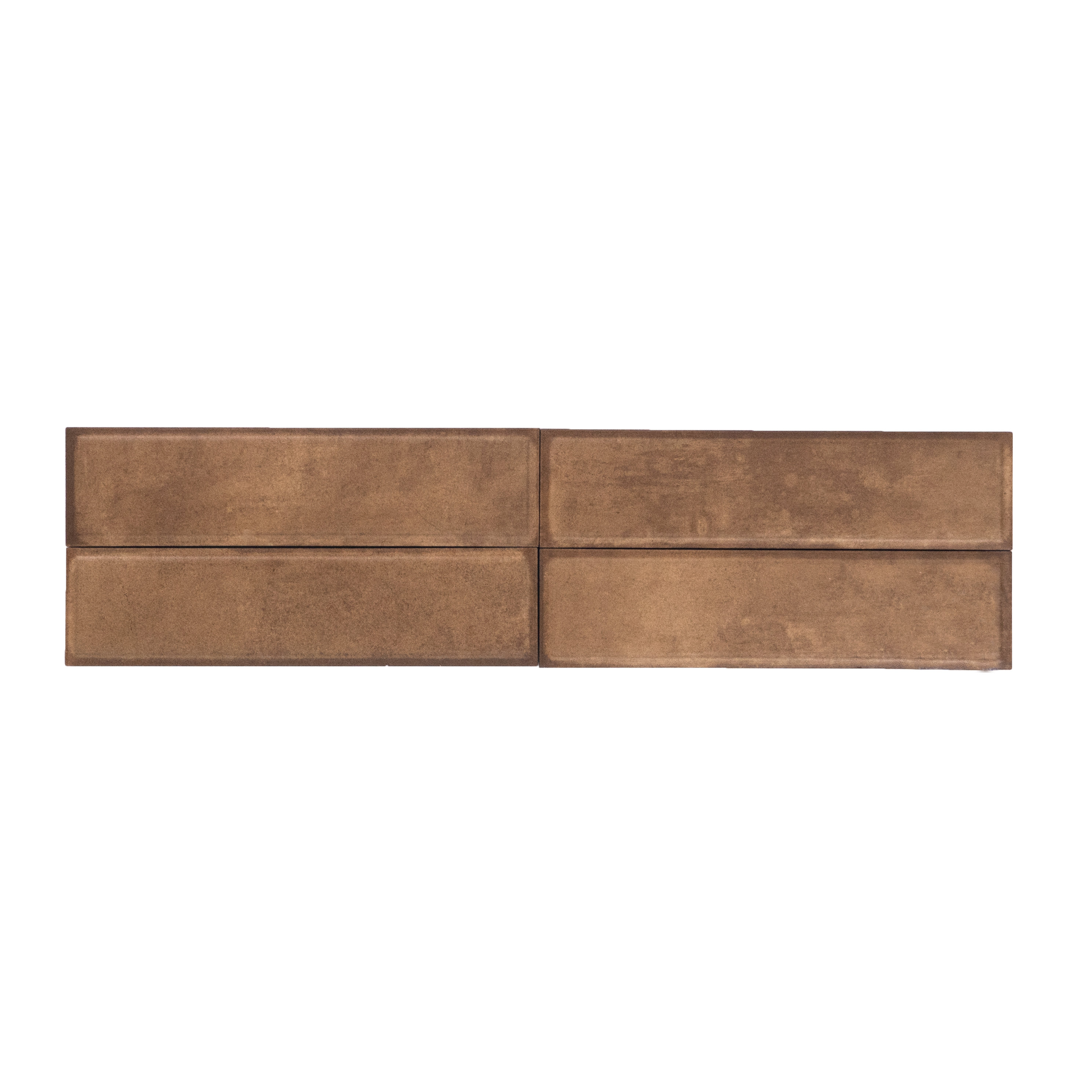 Subway Wall & Floor Tile TL 05232 E Colombiana Burnt Umber Base 12 x 3 inch Vitrified Matte Finish - 8 mm | 20 Random Faces | Suitable for Living Room, Accent / Feature Walls, Bathroom, Kitchen Wall & Backsplashes | Image 2