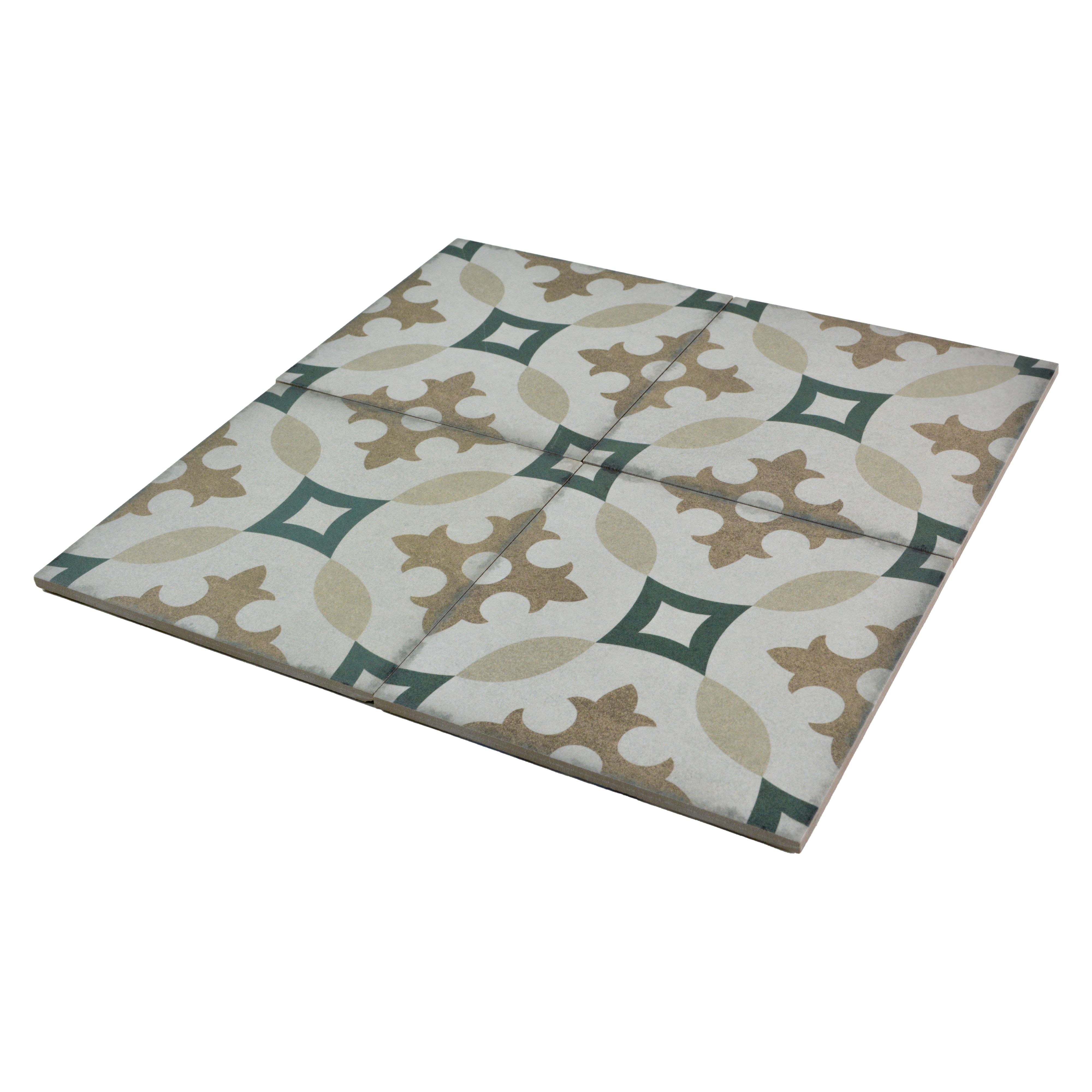 Subway Moroccan Wall & Floor Tile TL 05240 B Alpana Silvia Centros 8 x 8 inch Vitrified Matte Finish - 8 mm | Suitable for Living Room, Accent / Feature Walls, Bathroom, Kitchen Wall & Backsplashes | Image 4