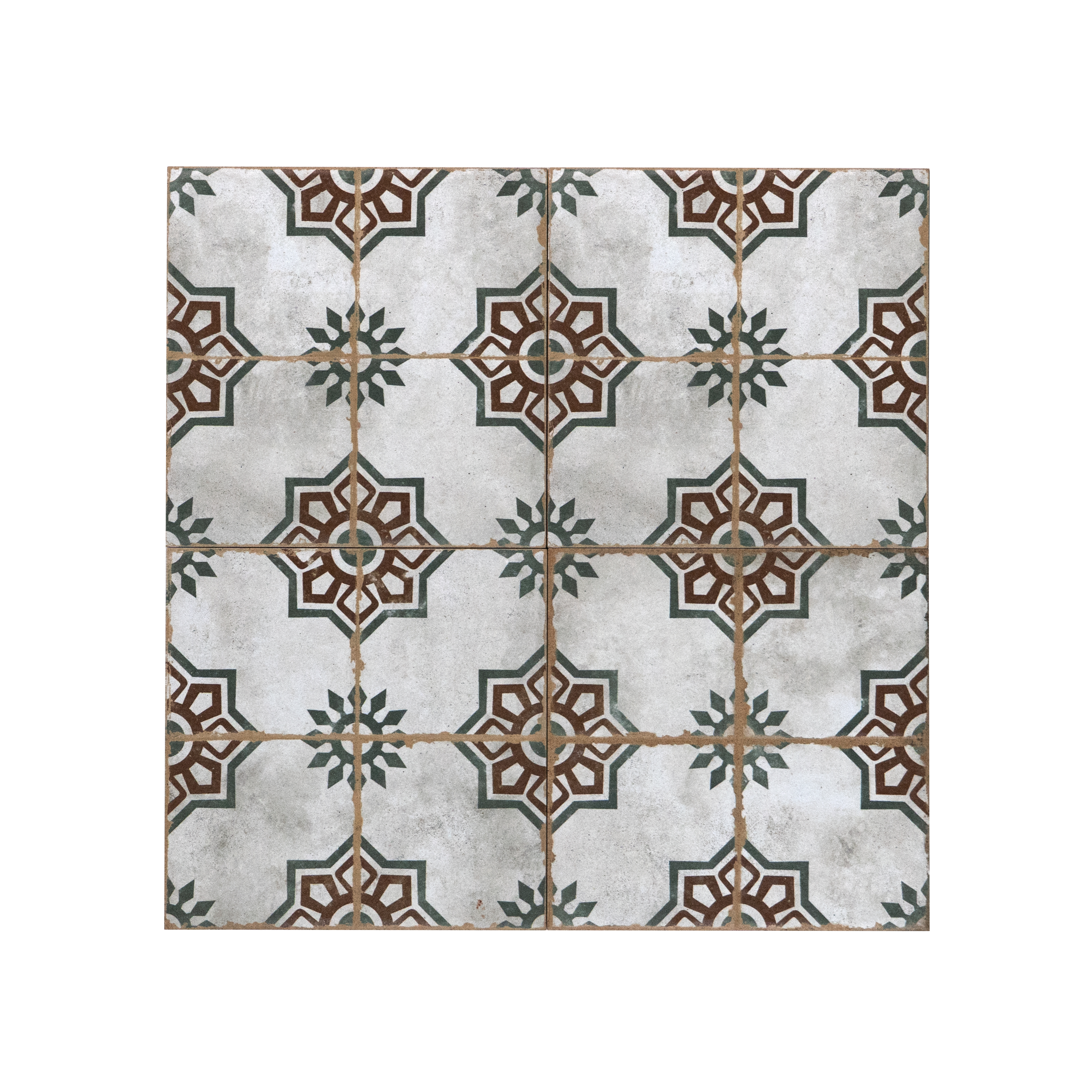 Subway Moroccan Wall & Floor Tile TL 05250 B Delphi Teal Turquoise 8 x 8 inch Vitrified Matte Finish - 8 mm | Suitable for Living Room, Accent / Feature Walls, Bathroom, Kitchen Wall & Backsplashes | Image 2