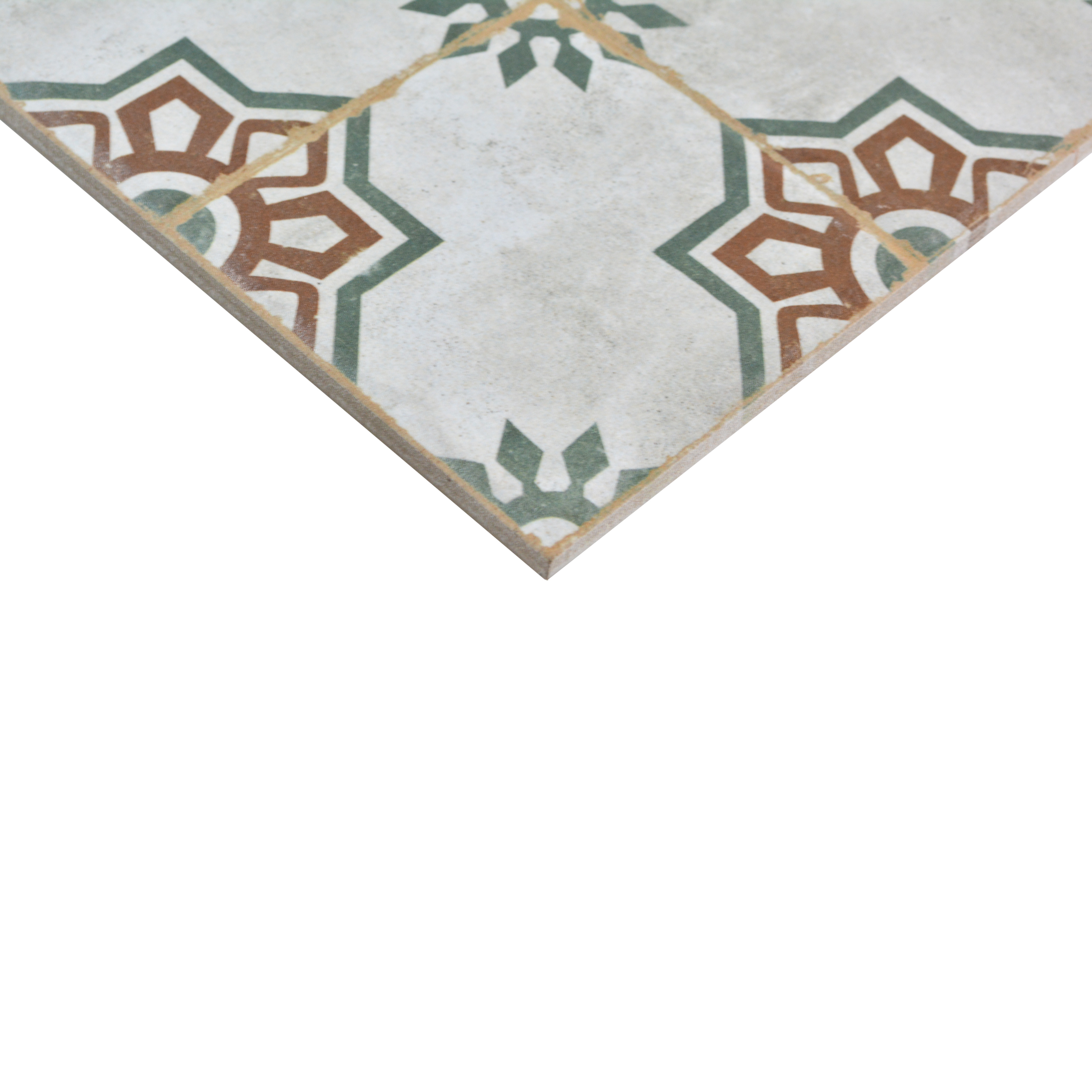 Subway Moroccan Wall & Floor Tile TL 05250 B Delphi Teal Turquoise 8 x 8 inch Vitrified Matte Finish - 8 mm | Suitable for Living Room, Accent / Feature Walls, Bathroom, Kitchen Wall & Backsplashes | Image 5