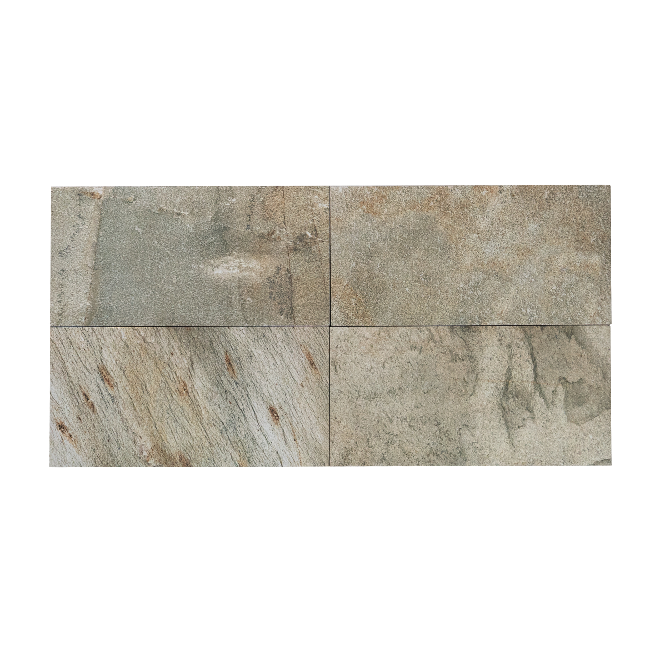 Subway Wall & Floor Tile TL 05238 Grace Grey 12 x 6 inch Vitrified Matte Finish - 8 mm | 21 Random Faces | Suitable for Living Room, Accent / Feature Walls, Bathroom, Kitchen Wall & Backsplashes | Image 2