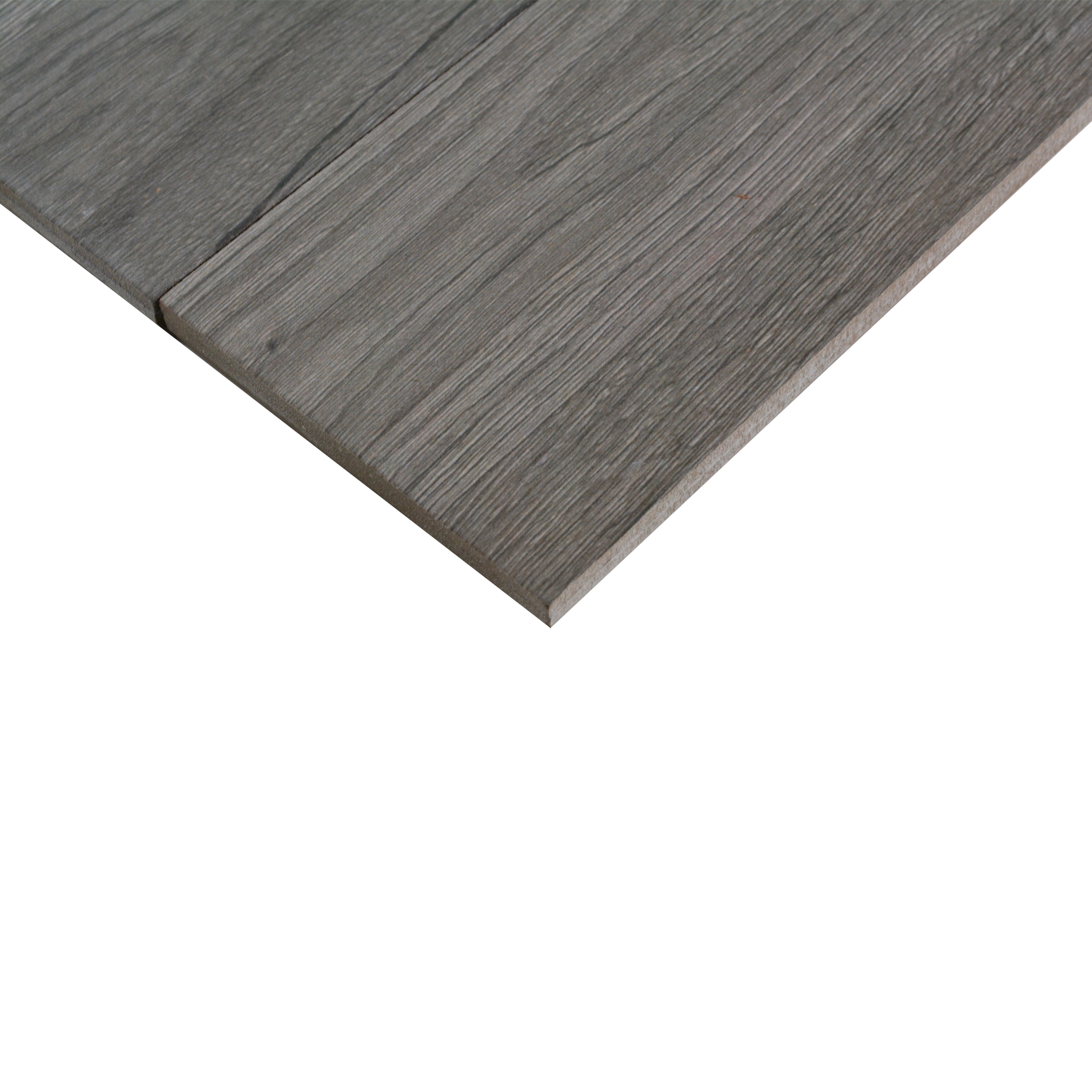 Subway Wooden Wall & Floor Tile TL 05233 F Edge Craft Dark Oak Square Edge 20 x 4 inch Vitrified Matte Finish - 8 mm | Random Design | Suitable for Living Room, Accent / Feature Walls, Bathroom, Kitchen Wall & Backsplashes | Image 5