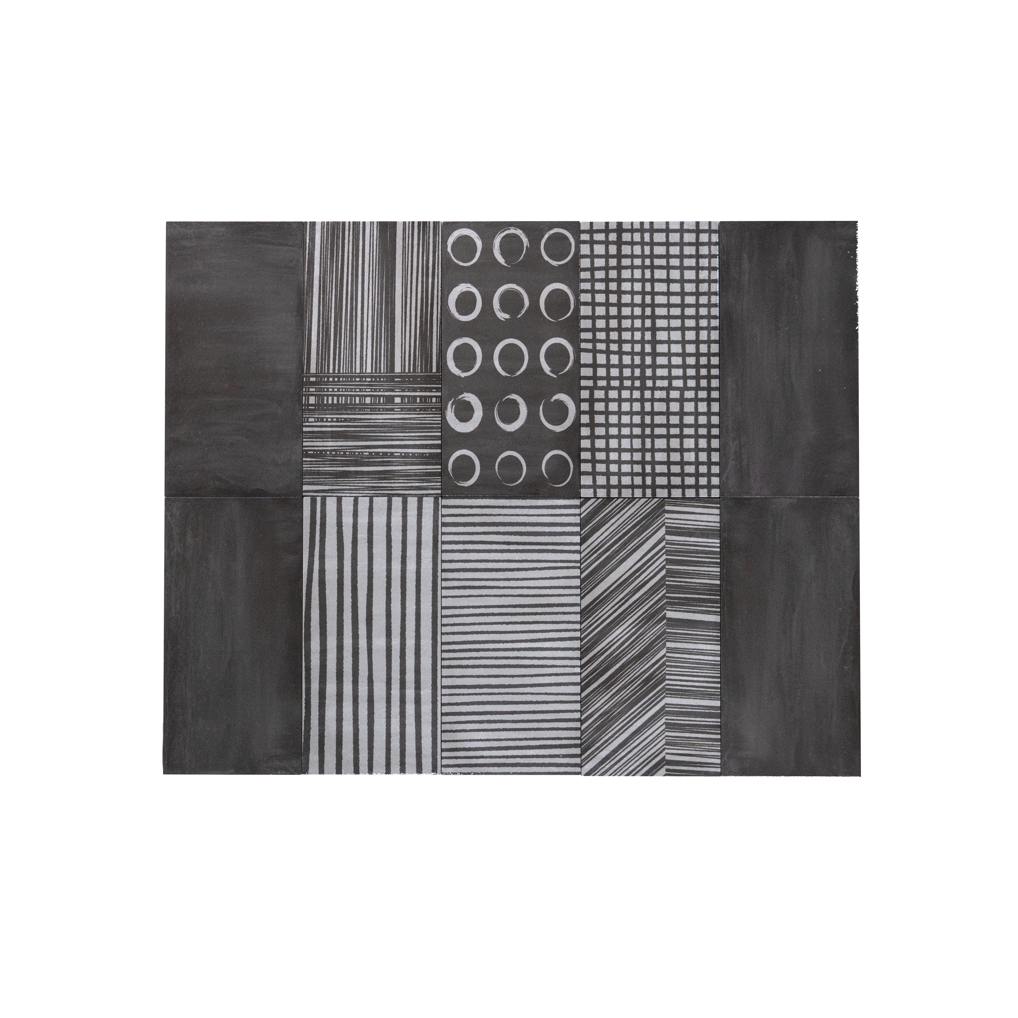 Subway Wall Tile TL 05236 M Coastal Coatings Base 2 Lumber Grey 12 x 6 inch Vitrified Glossy Finish - 8 mm | 12 Random Faces | Suitable for Living Room, Accent / Feature Walls, Bathroom, Kitchen Wall & Backsplashes | Image 7