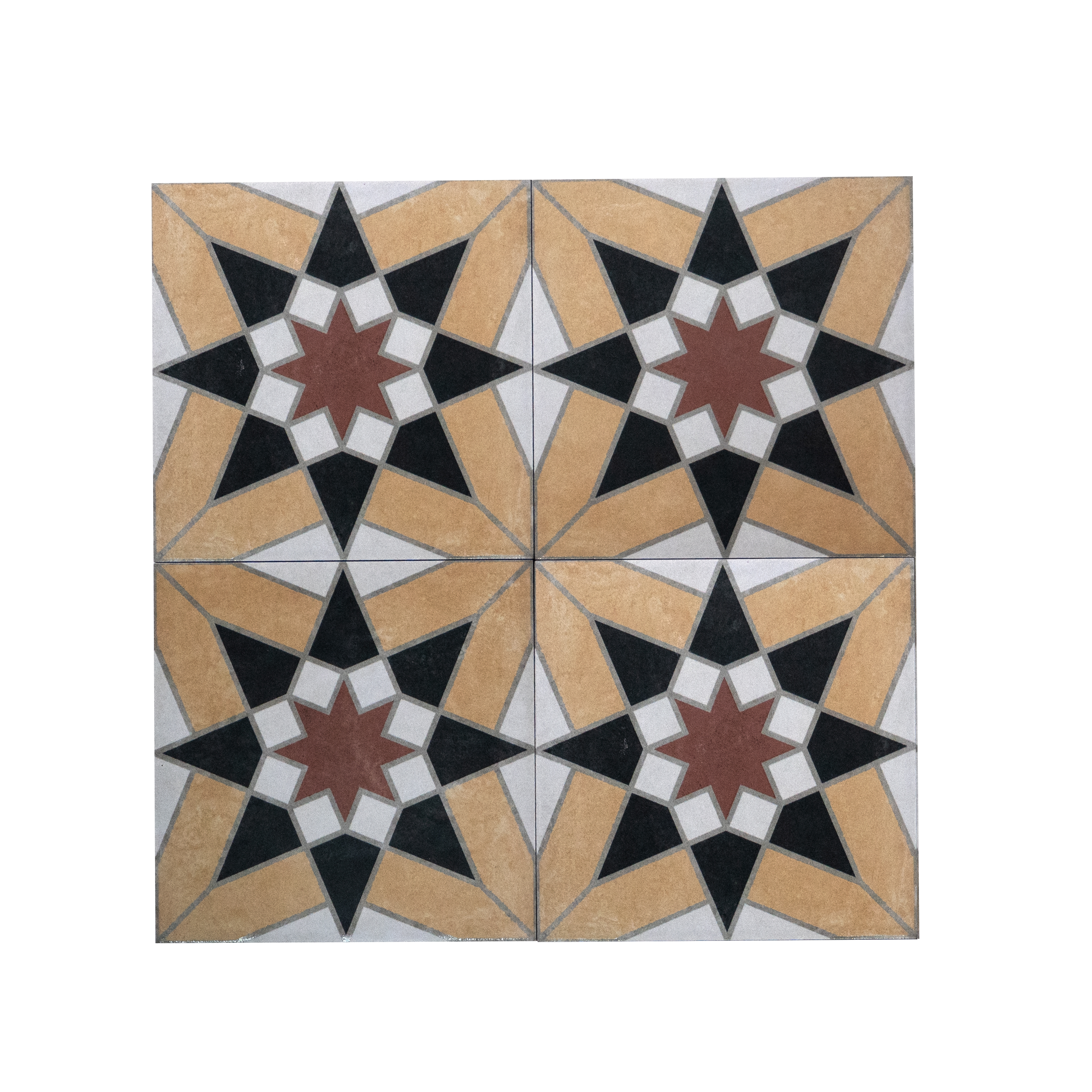 Subway Moroccan Wall & Floor Tile TL 05262 E Solana Exotic Emery Decor 8 x 8 inch Vitrified Matte Finish - 8 mm | Suitable for Living Room, Accent / Feature Walls, Bathroom, Kitchen Wall & Backsplashes | Image 2