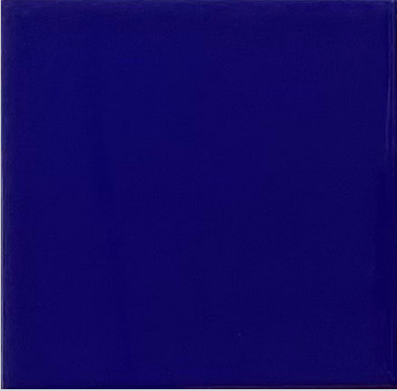 Starco Ceramic Plain 108x108 mm Glossy Finish P Blue Colour Tile| Image 1