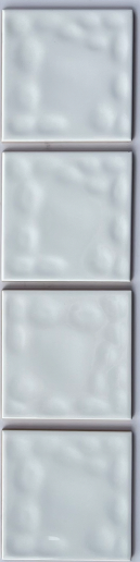 Starco Ceramic Plain 108x108 mm Glossy Finish White Colour Tile| Image 1