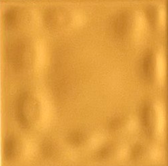 TL 00010 I 4x4 inches Mango Yellow Bumpy Glossy Finish Tile | Image 1