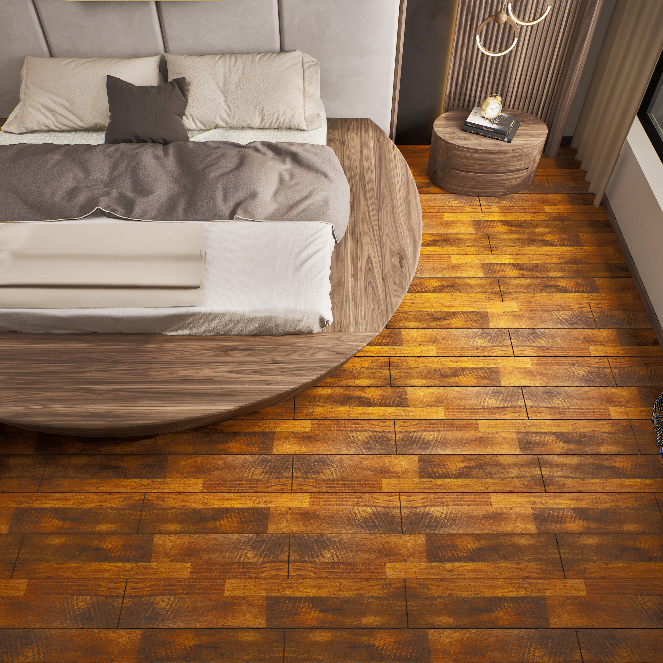 Room Closeup for LF 00309 C Tuscan Walnut | Image - 5