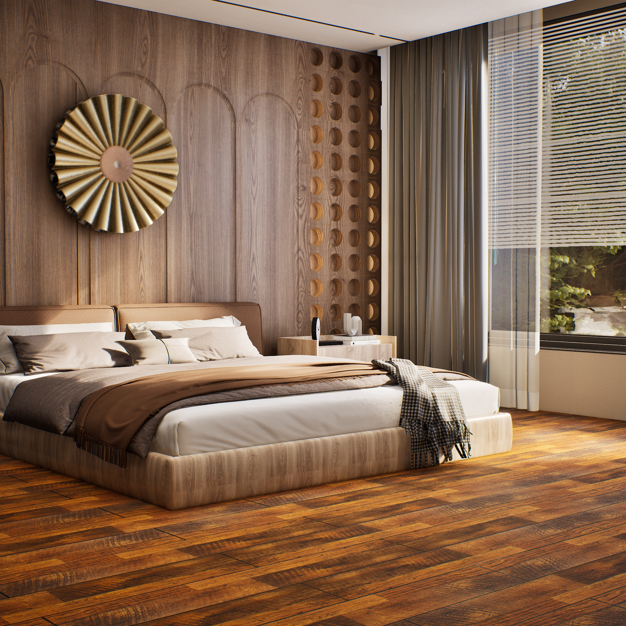 Room Application for LF 00309 C Tuscan Walnut | Image - 6