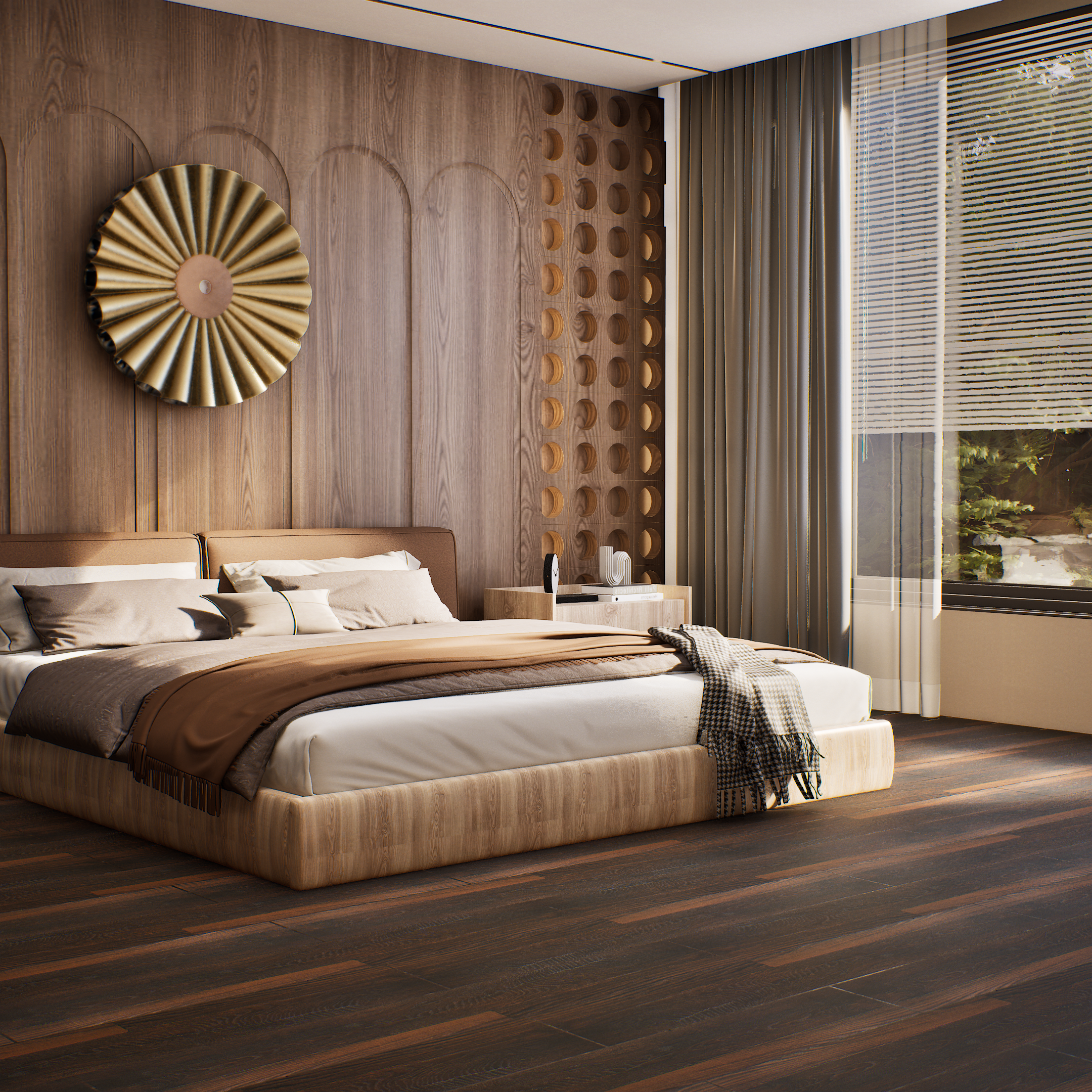 Room Application for LF 00309 D Hickory Wenge | Image - 6