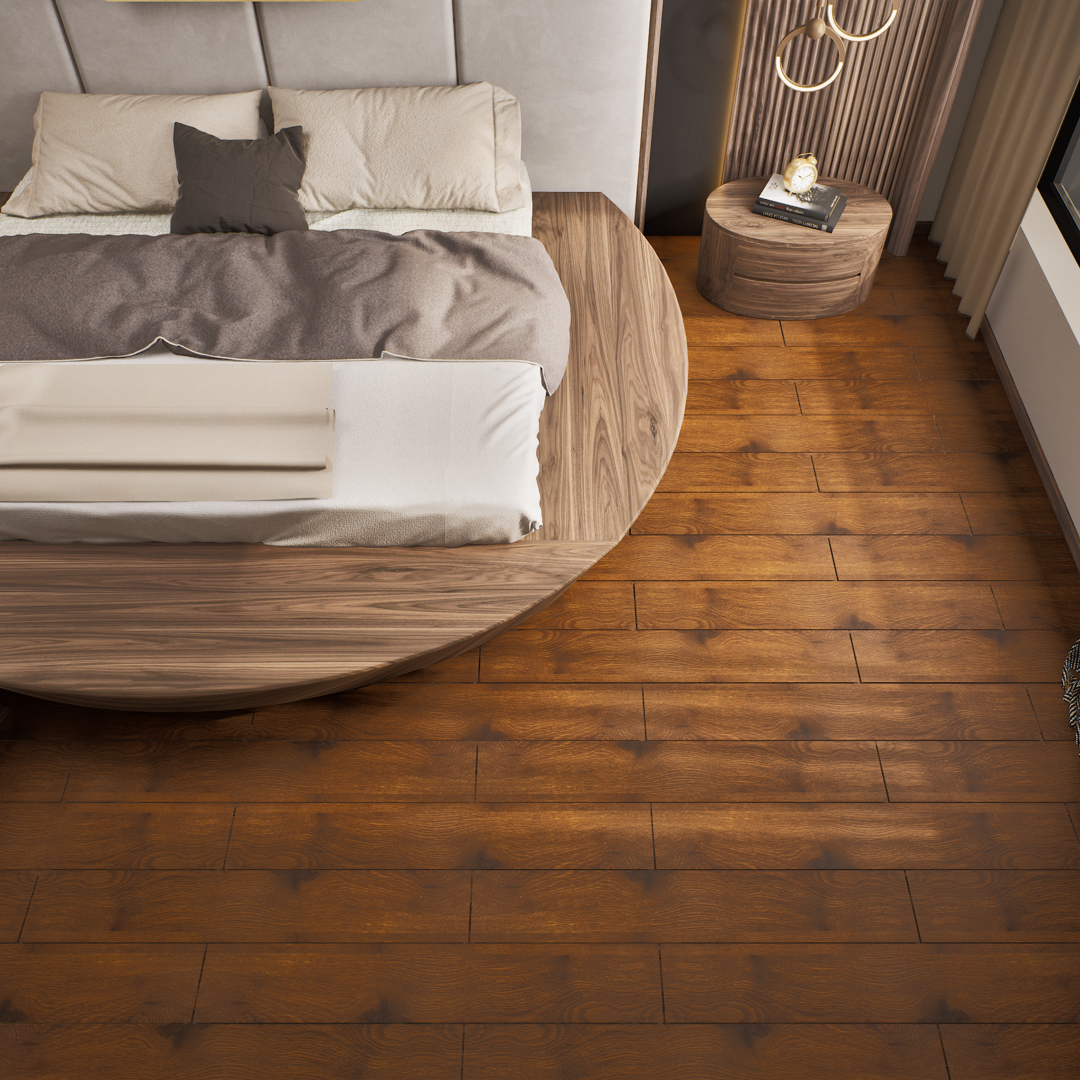 Room Closeup for LF 00311 C Latin Walnut | Image - 5