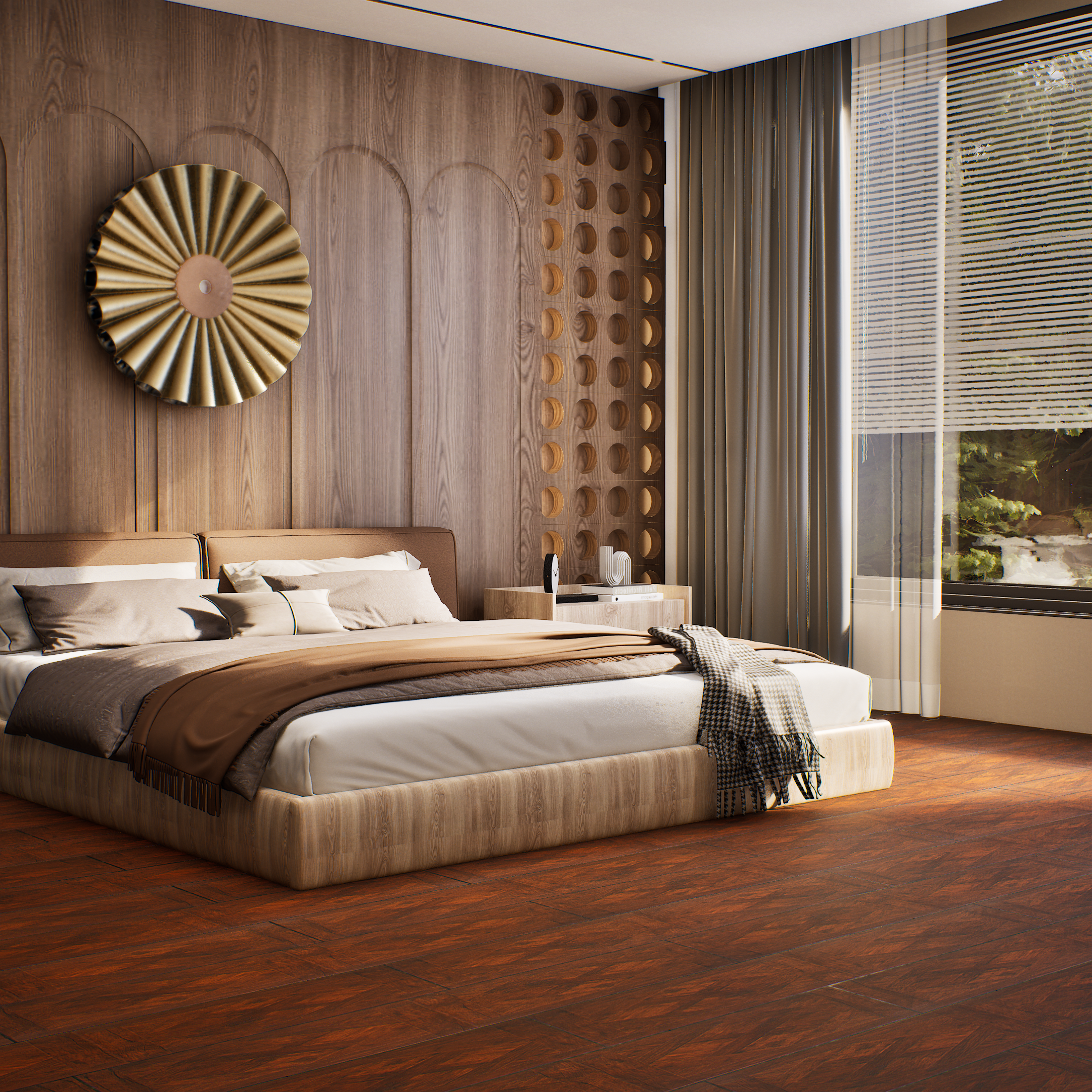 Room Application for LF 00314 B Acacia Brown | Image - 6