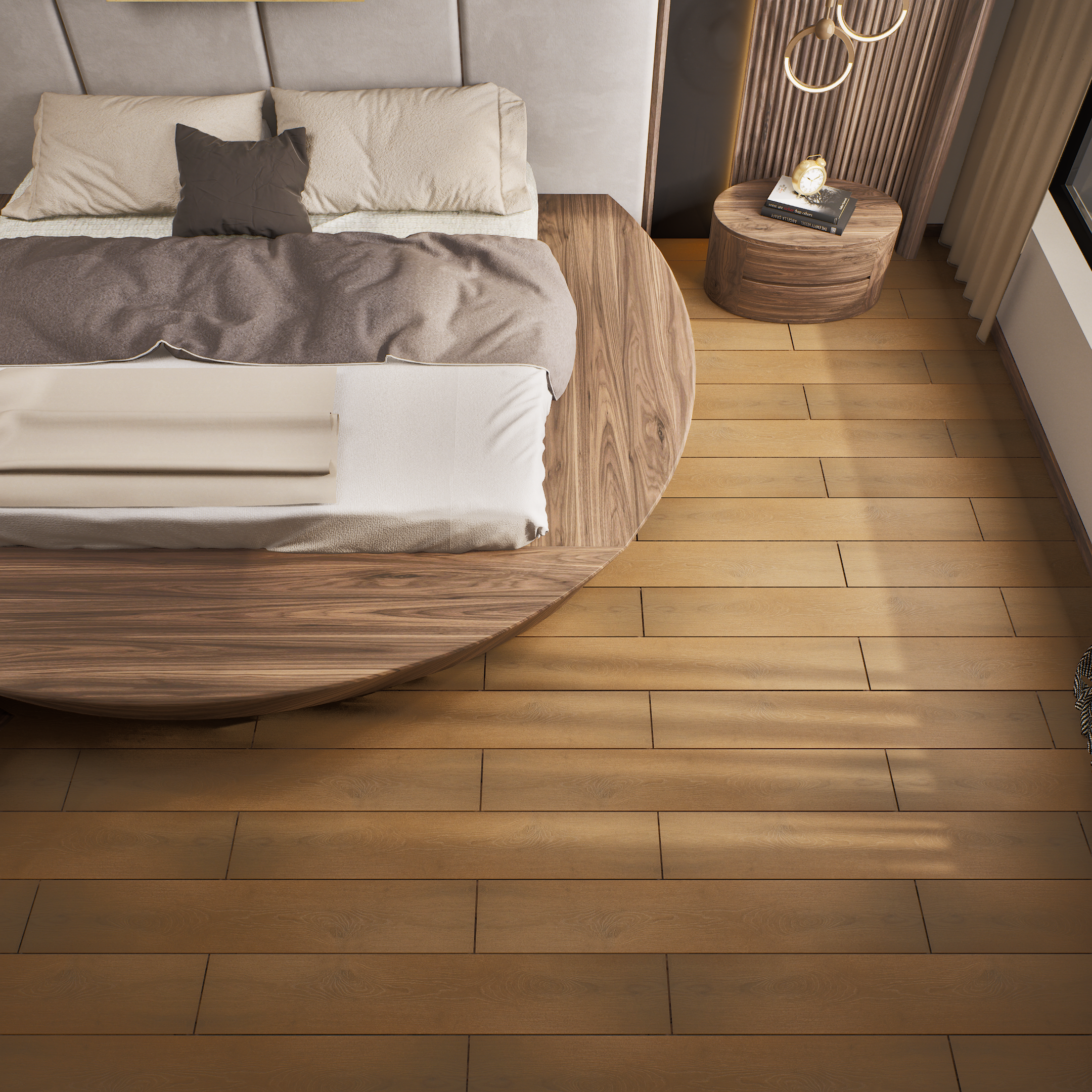 Room Closeup for LF 00315 C Oak Almond | Image - 5