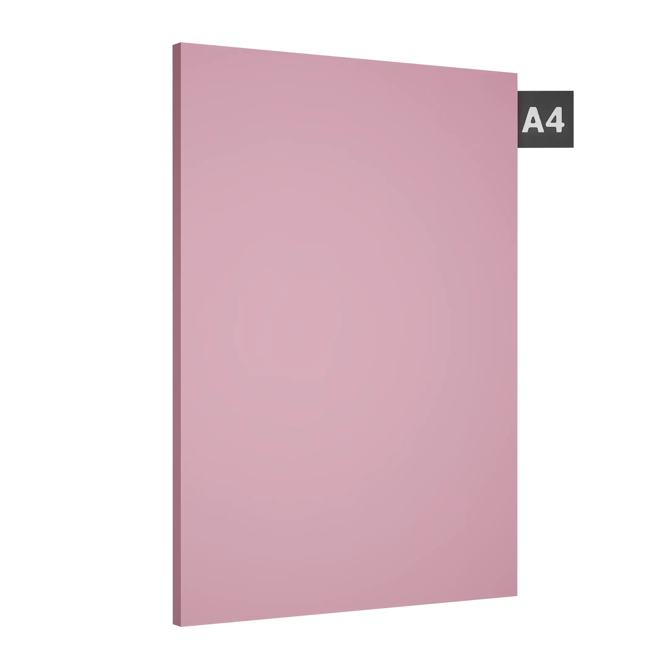 A close-up of a Pink MRR 12551 Flamingo Pink with a High Gloss finish Decorative Laminate available at Material Depot in Bangalore