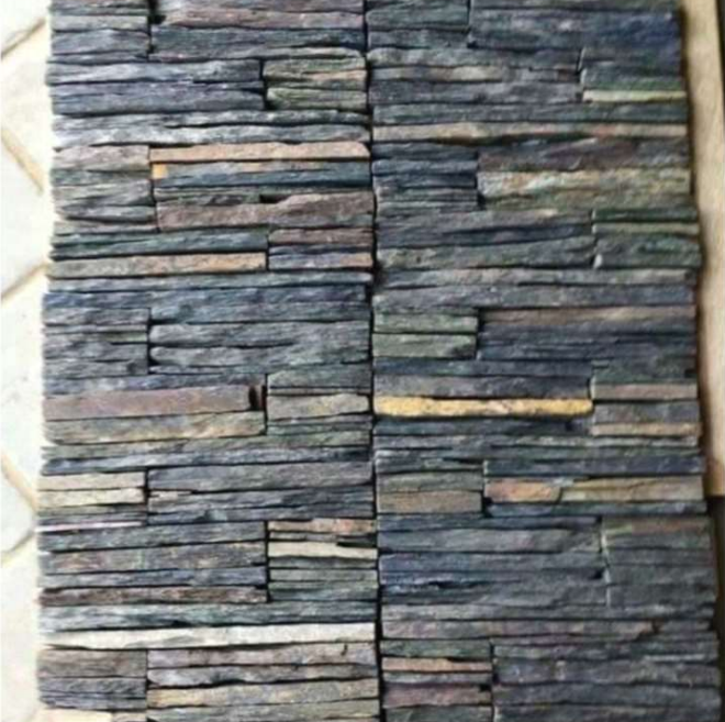 A close-up of a 1016 Multi Waterfall 304.8x152.4 mm Wall Cladding available at Material Depot in Bangalore