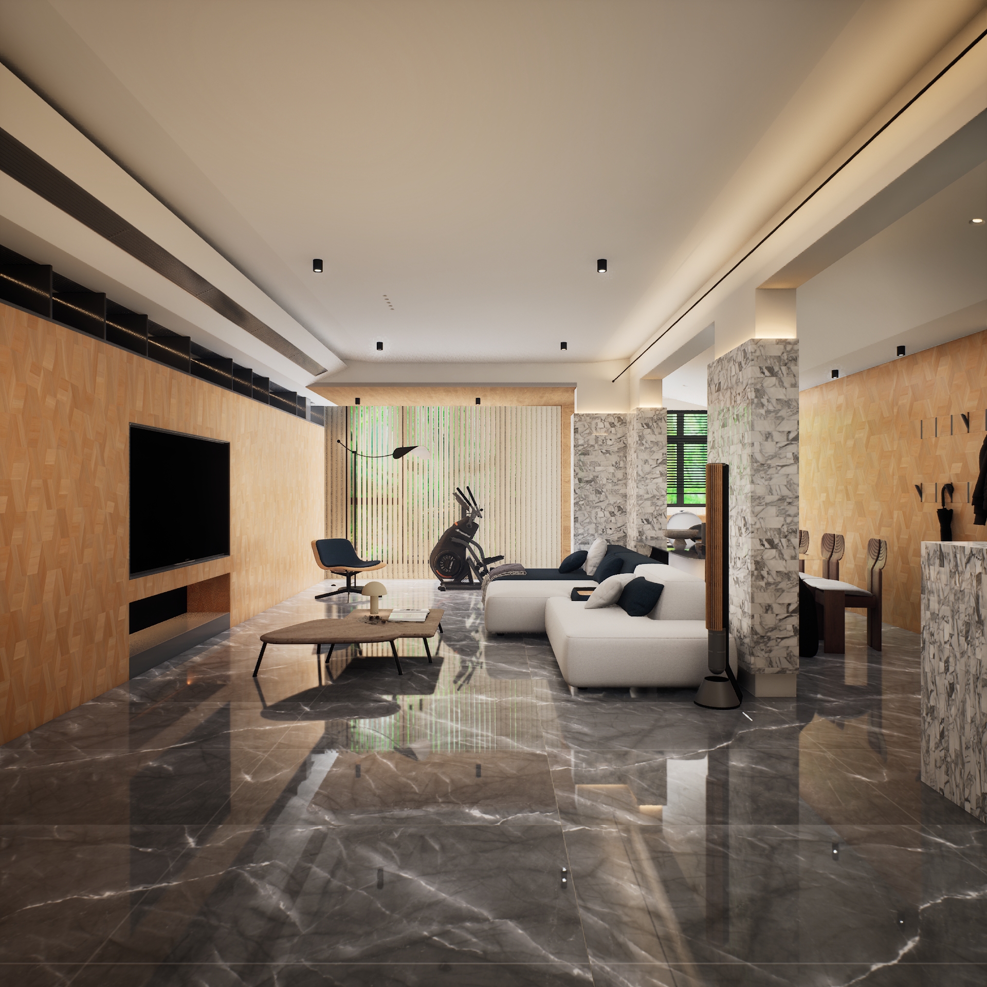 Rey Armani Grey 1200x600 mm Glossy Finish Infinito Octane Glaze Vitrified Floor and Wall Tile - 9 mm | Material Depot