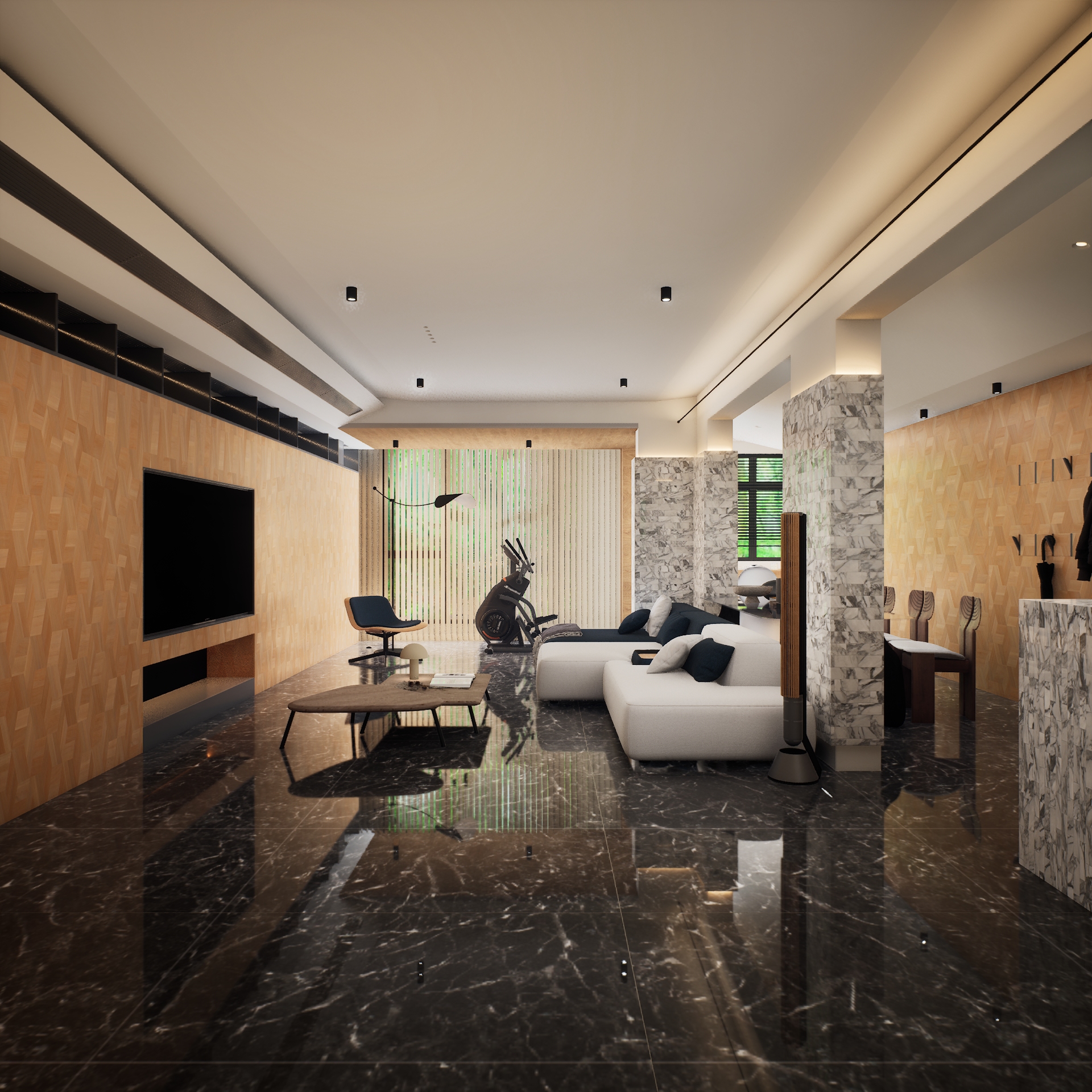 Rey Paros Dark 1200x600 mm Glossy Finish Luxury Glaze Vitrified Floor and Wall Tile - 9 mm | Material Depot