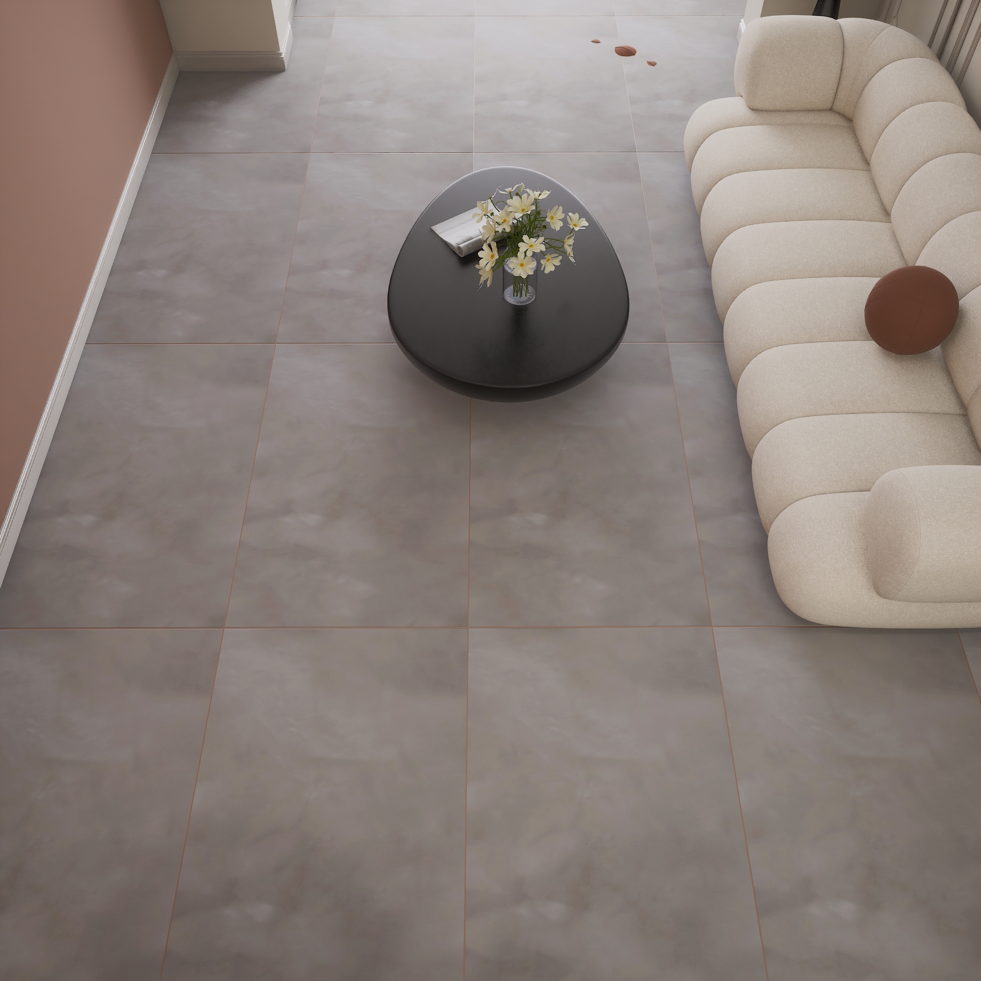 600 X 1200 mm Stonella Brown Glazed Vitrified Floor Tile - Glossy Finish -  Flooring, Vitrified Floor Tiles - Buy 600 X 1200 mm Stonella Brown Glazed  Vitrified Floor Tile - Glossy