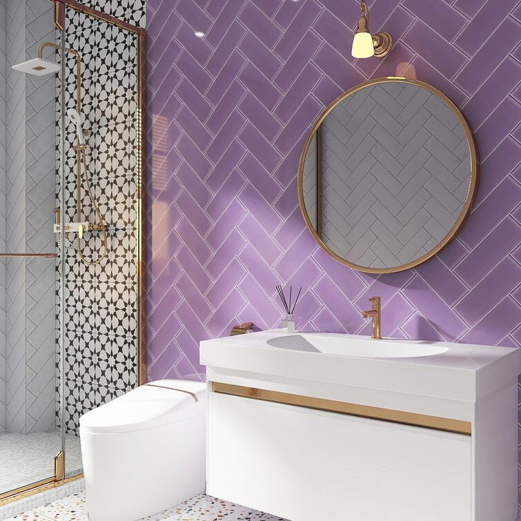 A Feminine Bathroom with Vintage Allure | Material Depot