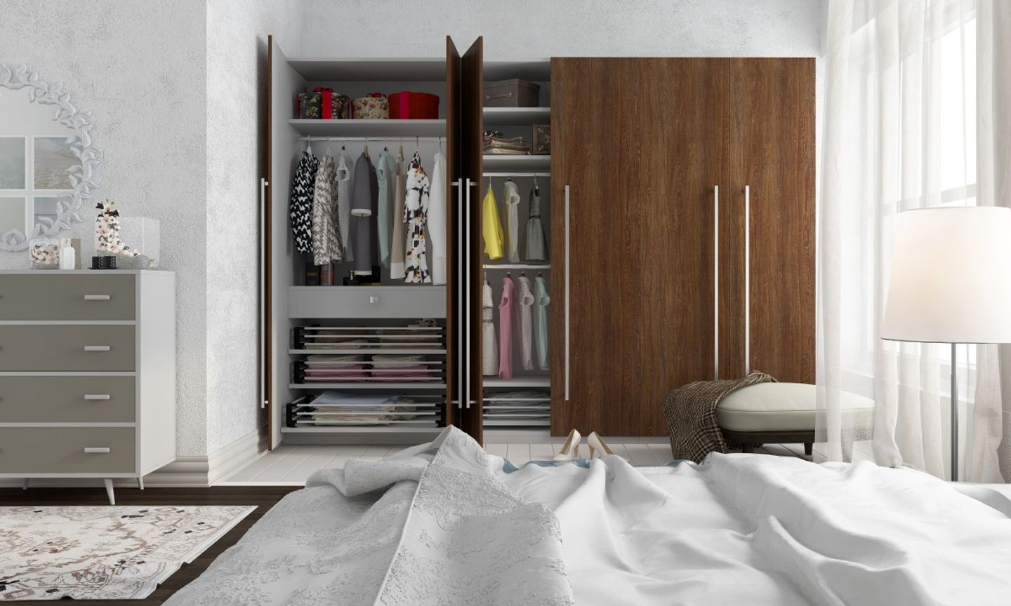 Clarke Wardrobe - Stylish Storage