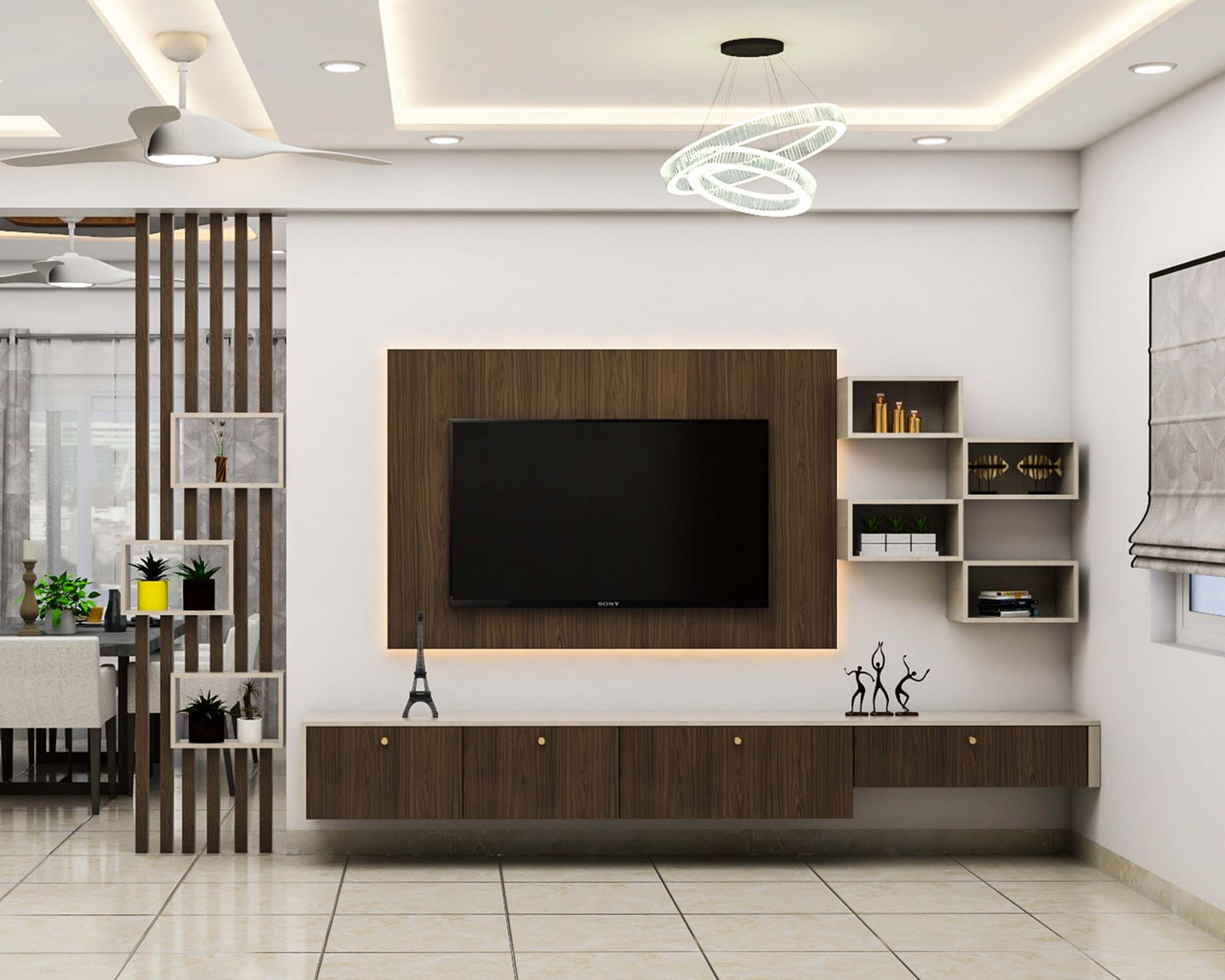 Wooden Elegance TV Unit