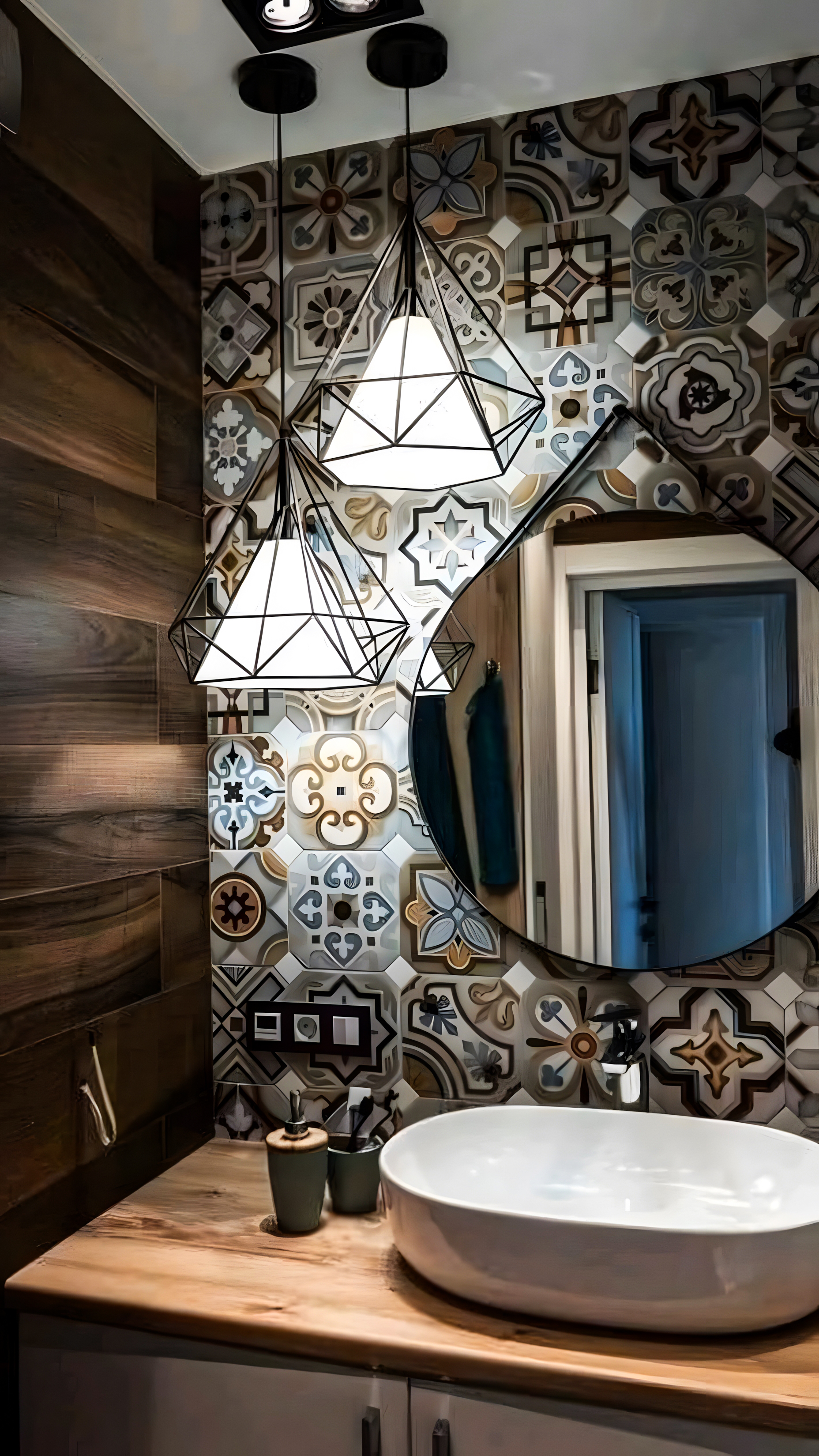 Eclectic Elegance: A Stylish Mosaic Bathroom Design | Material Depot