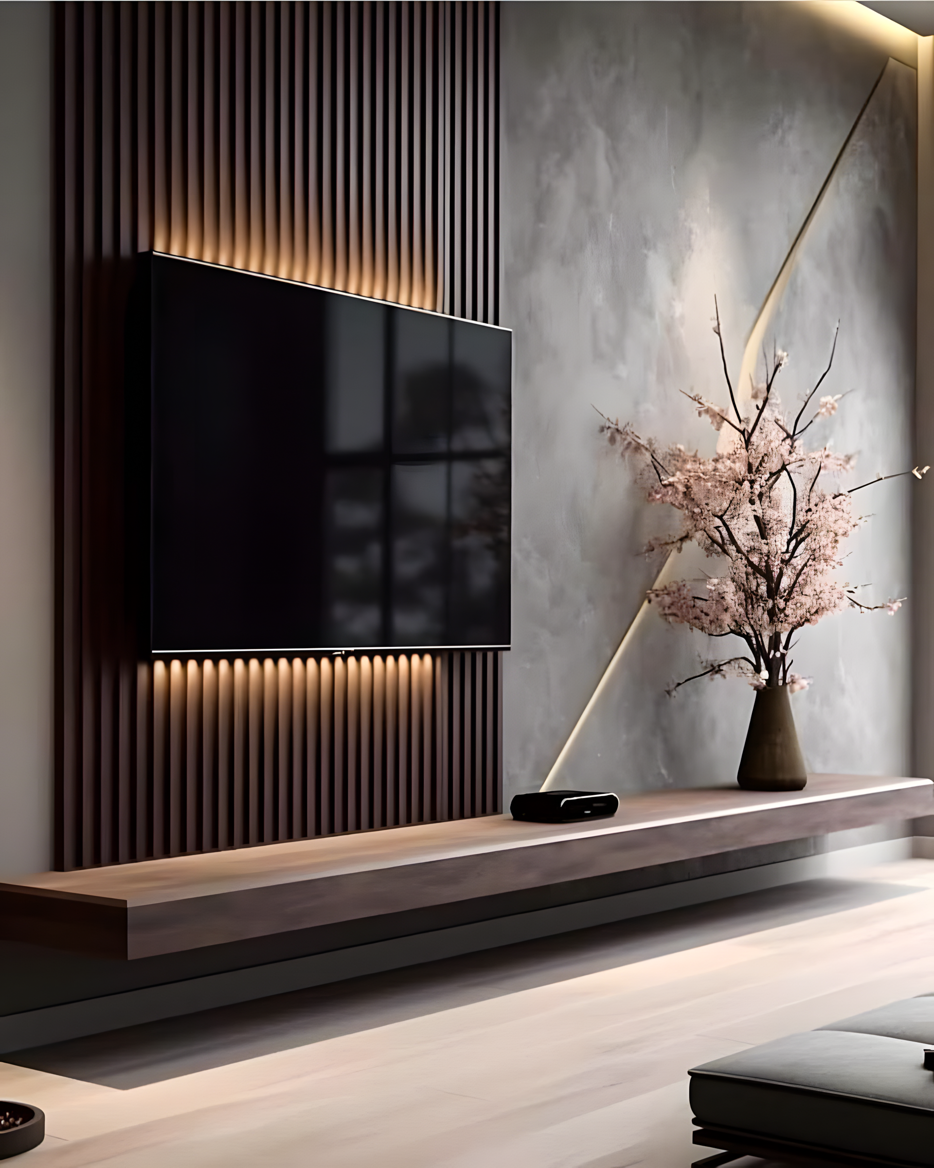 Elegance In Simplicity: Modern TV Unit Aesthetics | Material Depot