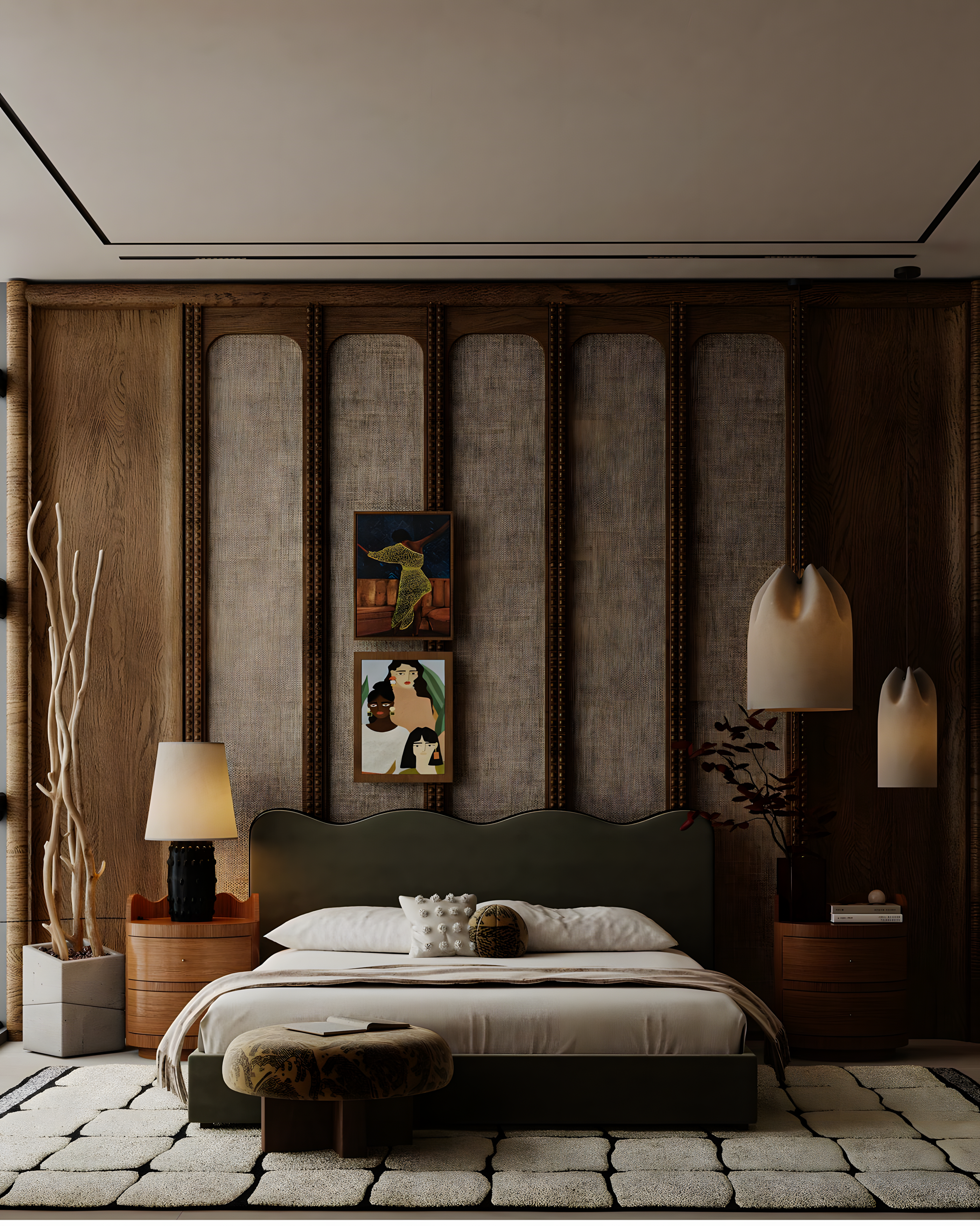 Elegant Tranquility: A Study in Contemporary Bedroom Design | Material Depot