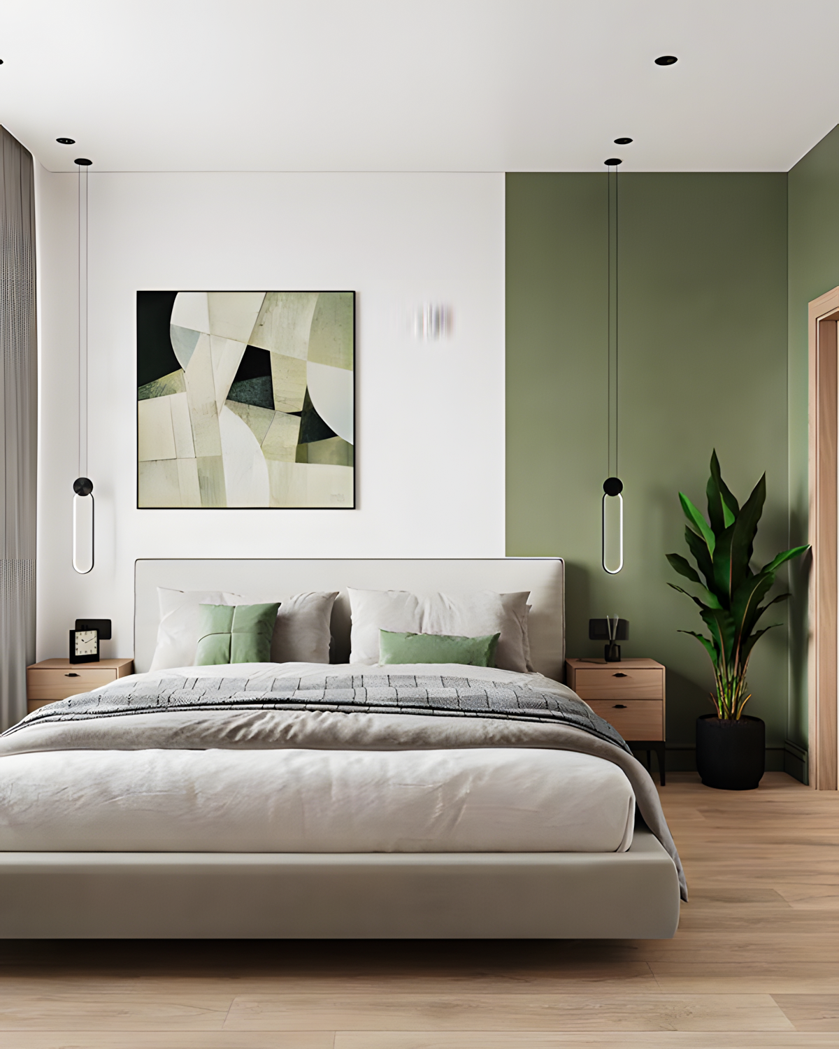 Modern Minimalist Haven: A Tranquil Bedroom Retreat | Material Depot