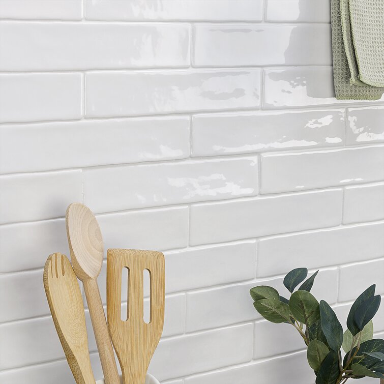 Natural Serenity Lightly Textured White Tiles with Wooden Elements | Material Depot