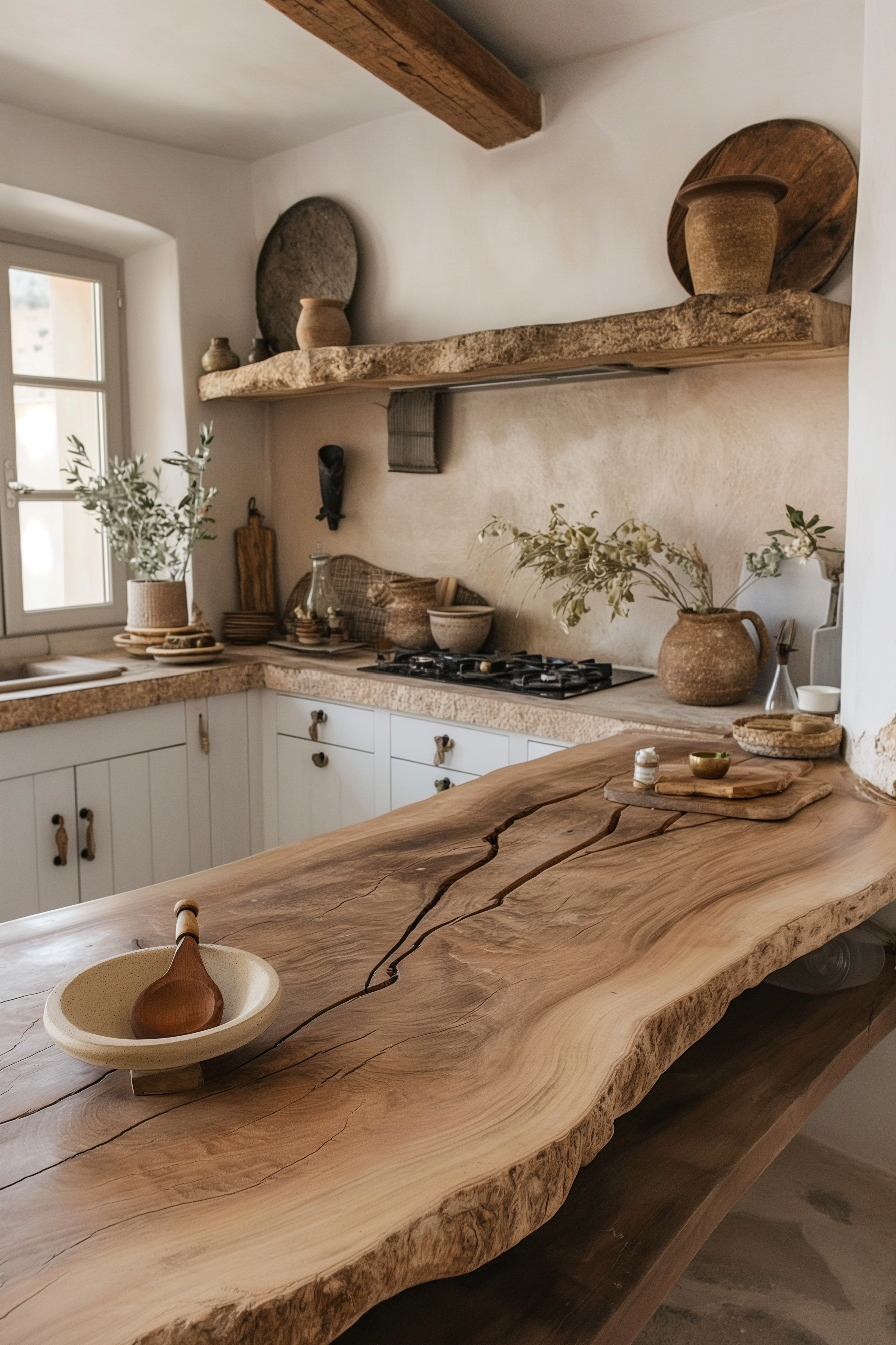 Rustic Mediterranean Kitchen with Natural Elements | Material Depot