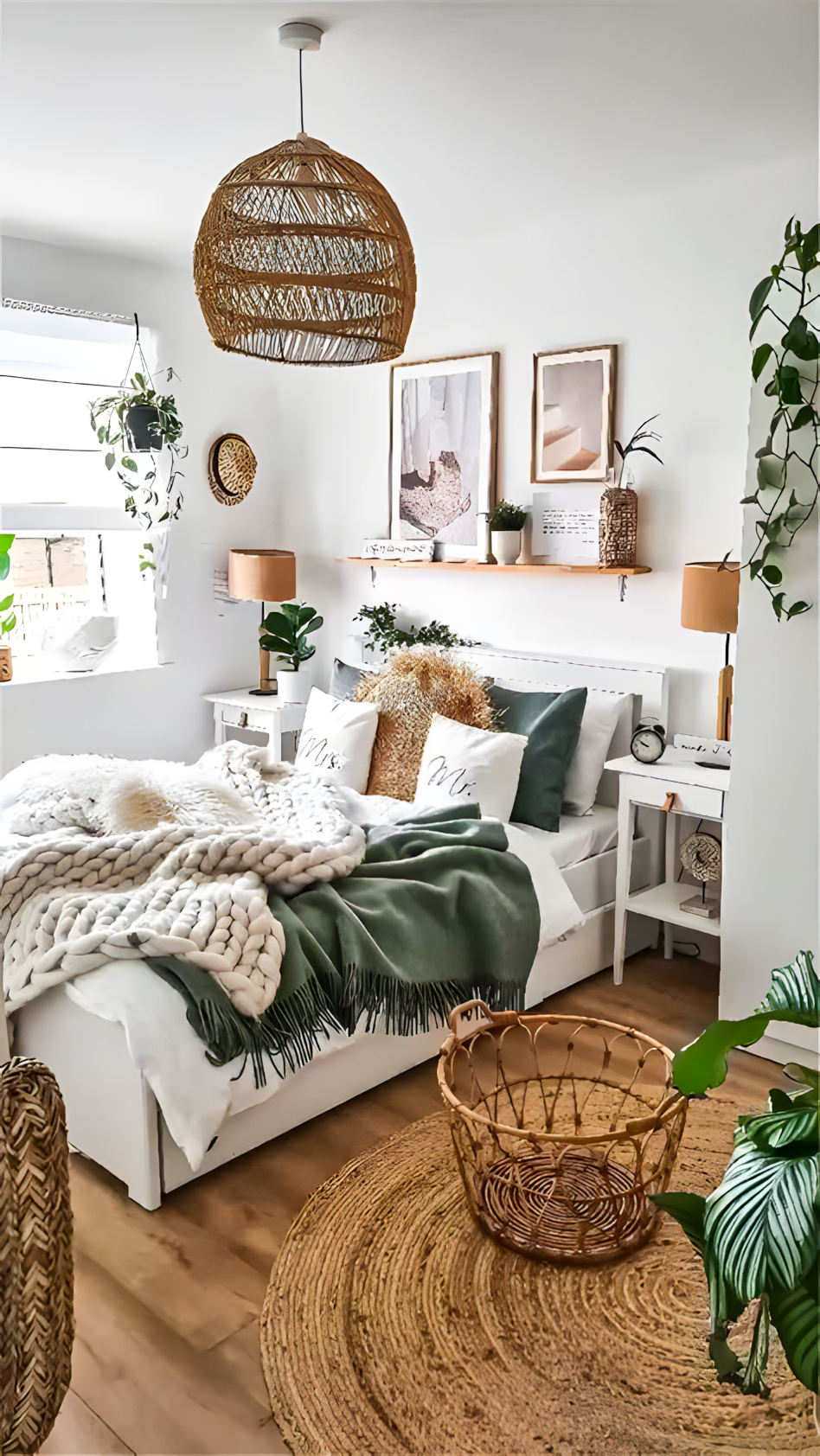 Serene Sanctuary: A Cozy Bohemian Bedroom Retreat | Material Depot