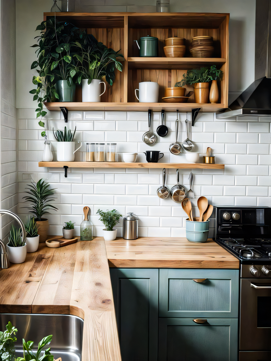 Serenity in Simplicity: A Scandinavian Kitchen Nook | Material Depot