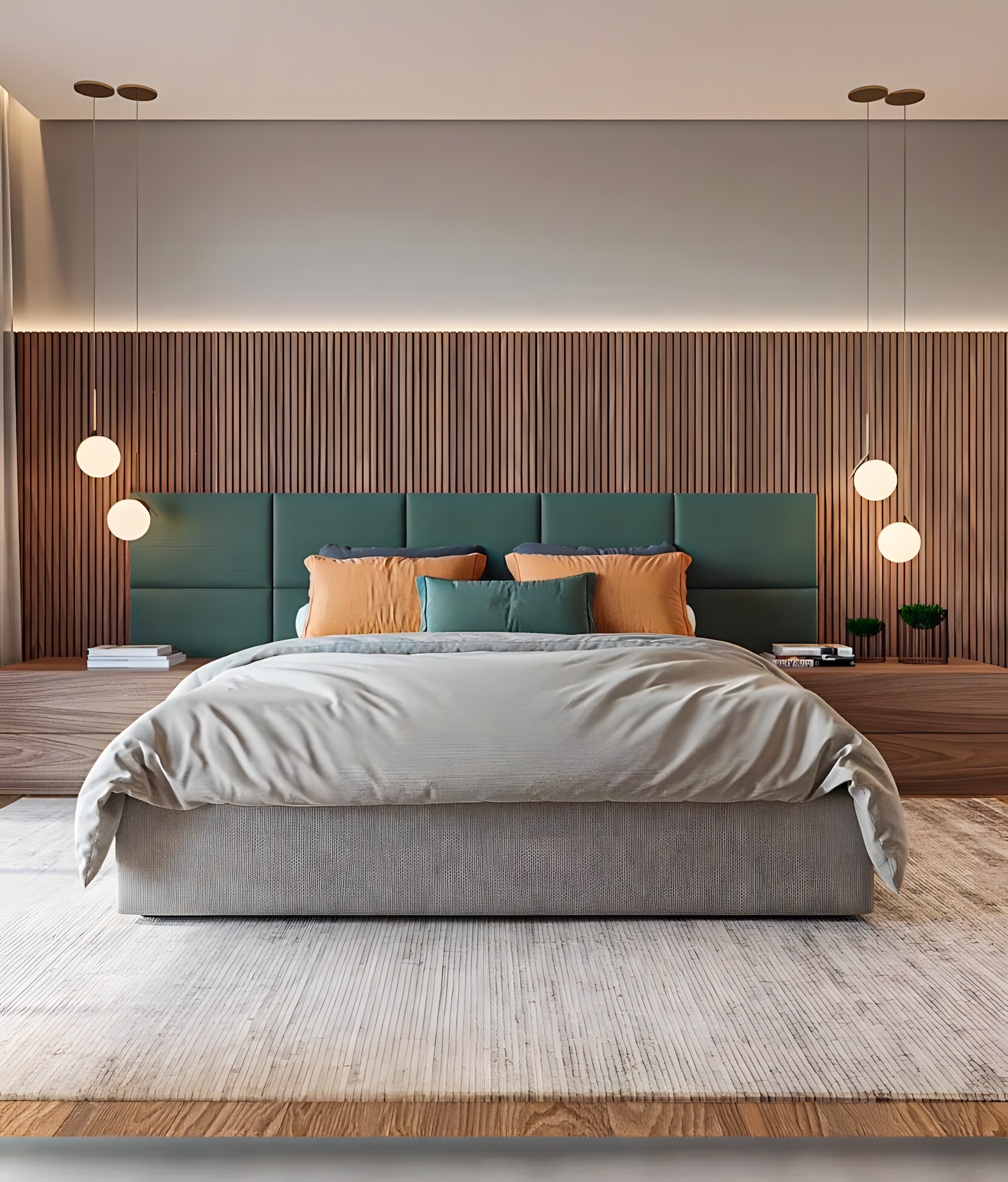 Serenity in Slumber: A Modern Bedroom Oasis” | Material Depot