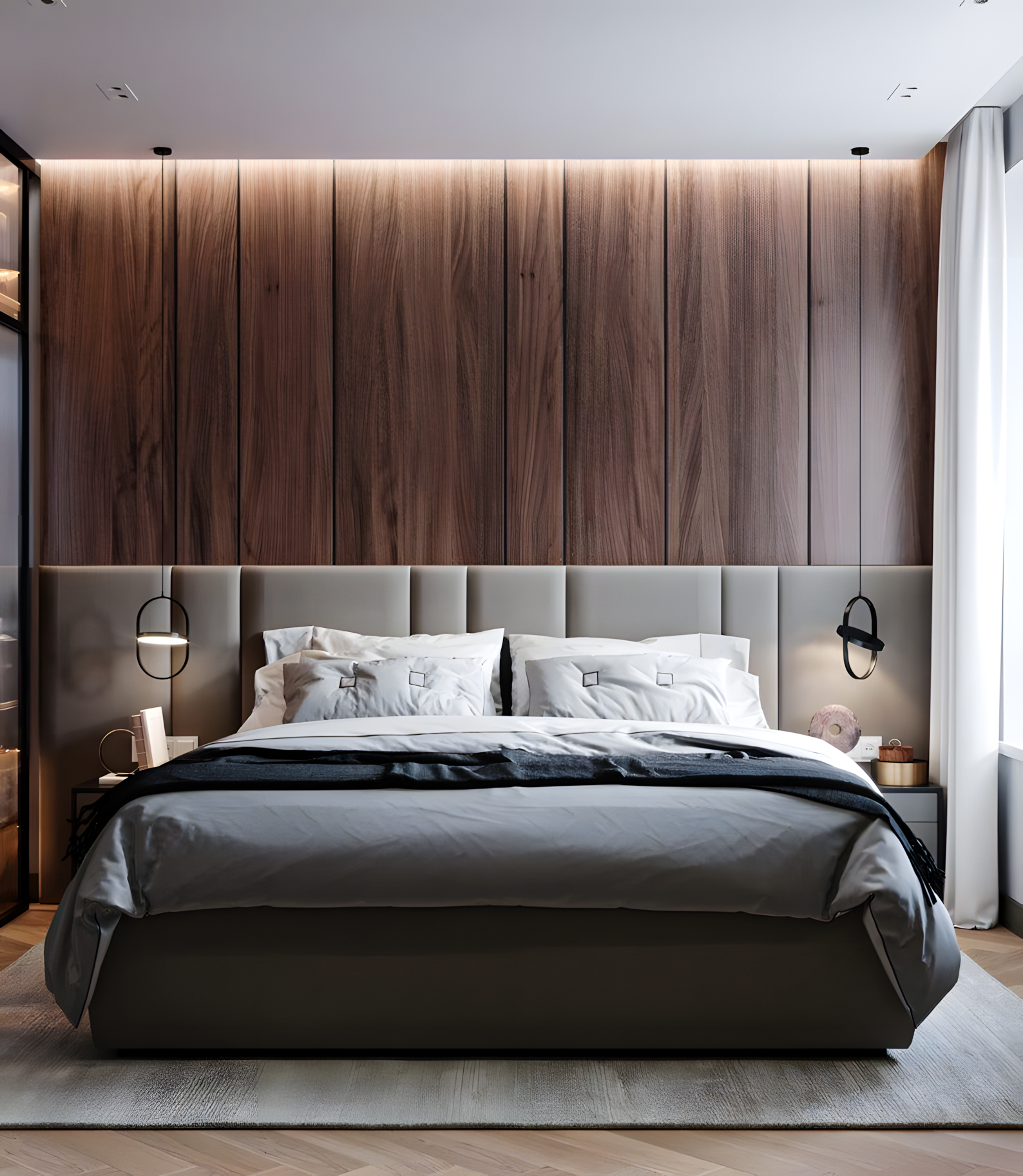 Sleek Modern Bedroom Elegance | Material Depot