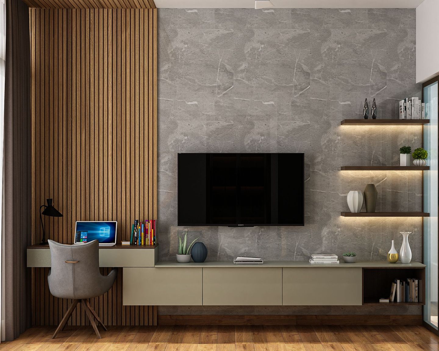 Contemporary TV Unit