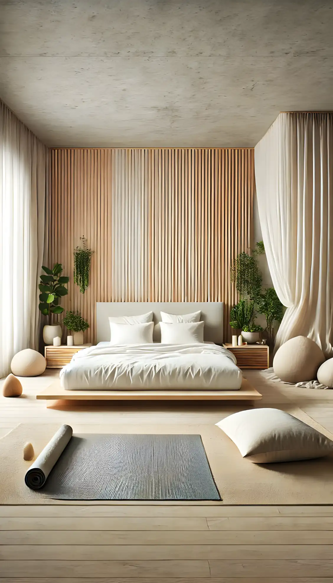 Tranquil Sanctuary with Organic Minimalism | Material Depot